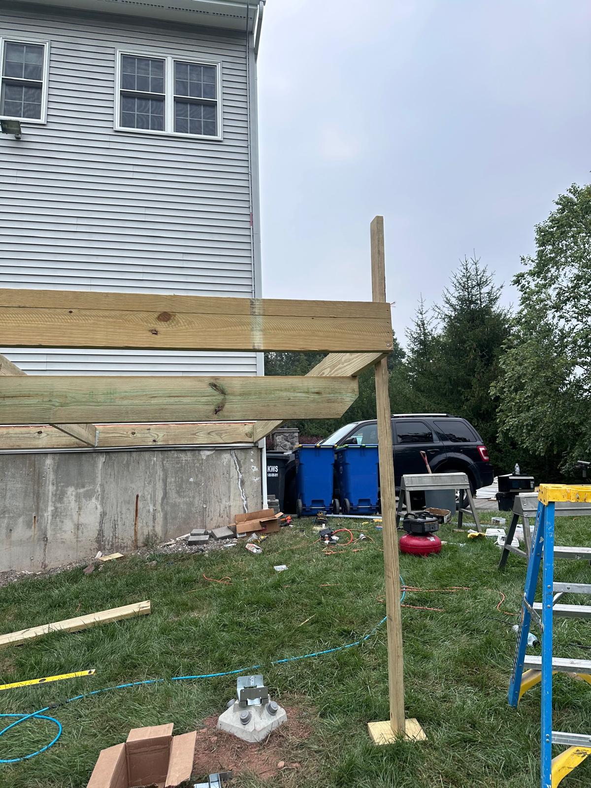 Decking project by D&P Land Care Construction LLC in New Jersey
